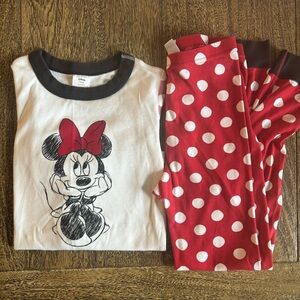Hanna Andersson Disney Minnie Mouse Pajamas